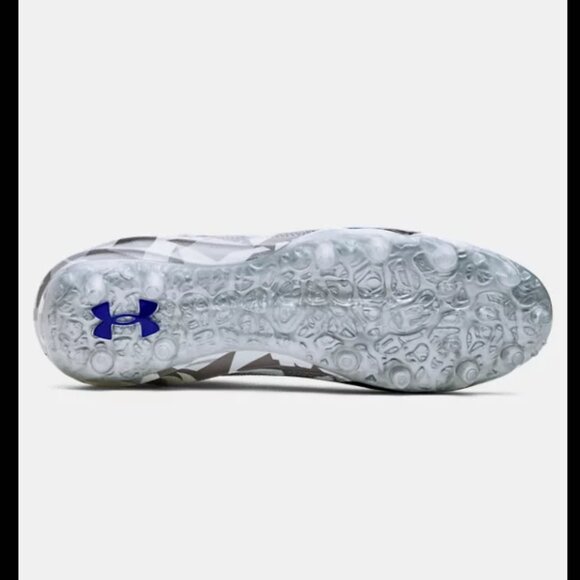 Under Armour Blur Smoke 2.0 MC USA Low Football Cleats Men\'s Sz 11.5 3026341-100 main image 4